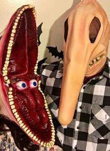 Máscara de látex de <span class=keywords><strong>Beetlejuice</strong></span> Adam Barbara, máscara completa para la cabeza, para Halloween, casa embrujada, cosplay, fiesta, disfraz, accesorio. - Product Image 6
