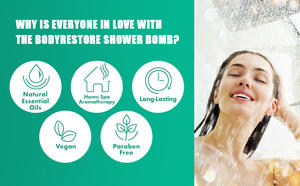 Set de 25g de bombas de baño efervescentes personalizadas con aroma a jazmín, limón y rosa, tabletas circulares relajantes para ducha, spa en casa, ducha relajante. - Product Image 4