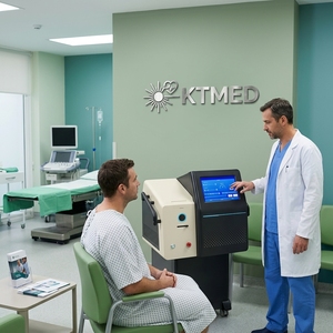 Láser de Holmio de 40W/90W/120W para Urología, Cirugía de Próstata, Ureterolitotomía, <span class=keywords><strong>Tumor</strong></span> de Vejiga y Nefrolitotomía - Product Image 1