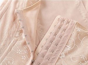 Meilleure vente Slim Body Shaper 3 rangs crochet 16 os contrôle du ventre avec correction taille complète du corps Shapewear - Product Image 5