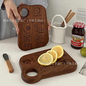 Tabla de Cortar Rectangular de Ébano Resistente al Moho para Cocina - Product Image 4