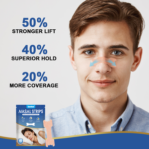 Sumifun Patchs anti-ronflement pour le nez, pour une meilleure respiration et un sommeil plus facile, dilatateur nasal, bandelettes anti-ronflement, pince-nez anti-ronflement - Product Image 6