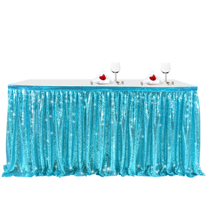 Nappe rectangulaire élégante en polyester 100% de taille personnalisée pour décoration jetable de banquet/hôtel pour mariage et fête - Product Image 4