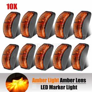 Feux de position latéraux LED 12V 24V 2/4/6/10X pour voiture, camion, remorque, fourgon, poids lourd, bus, bateau, caravane - Product Image 1