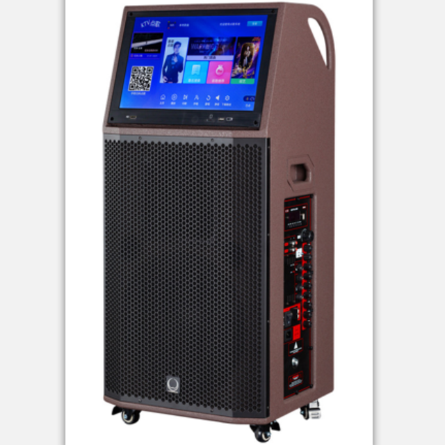 Single 12-inch Two-way Full-range Active Speaker Portable Drawbar Speaker
