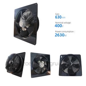 Ventilador Axial de Refrigeración para Gabinete de Inversor ebmpapst W4D630-GD01-01, 400V CA, 2630W, 4.78A, 630mm, 1320 RPM, IP54, con Rodamiento de Bolas - Product Image 2