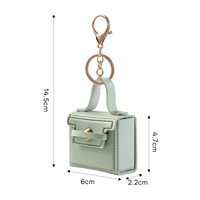 Sac carré compact multifonctionnel avec fermeture à cordon créative, pochette pour écouteurs, porte-clés en PU sur le thème de la voiture