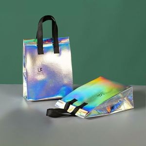 Sac isotherme personnalisé en non-tissé avec feuille d'aluminium, sac de livraison alimentaire économique, maintient au froid, certifié BSCI, fonction isolante, impression glacée - Product Image 1