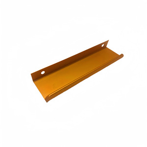 Aluminum Alloy Cabinet Handle Bar 96 Hole <b>Black</b> Gold Minimalist Design Easy Installation For Furniture - Product Image 2