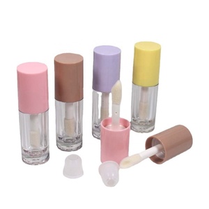 Tube de brillant à lèvres personnalisé vide 7 ml, tubes de brillant à lèvres noirs vides, tube de brillant à lèvres court pour liquide - Product Image 4