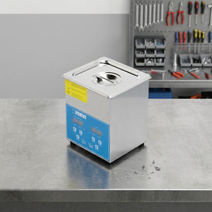 Nettoyeur à ultrasons électrique haute pression FERVI 240W, capacité 10L, en plastique, LavaPezzi, pour le nettoyage d'objets neufs et d'occasion - Product Image 2