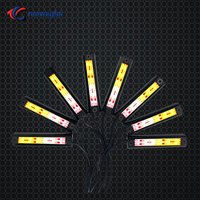 Haute luminosité 8 Pods RGB Rock Lights Aluminium Métal LED Underglow Light Kit App Control RF Télécommande Mode Musique