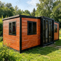 Maison conteneur extensible étanche à haut plafond FLKT, garantie 2 ans, directement de l'usine, maison mobile préfabriquée moderne