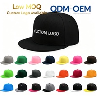 Gorras Snapback Ajustadas de Ala Plana con Bordado 3D Personalizado del Logotipo del Equipo Americano, de 6 Paneles, Estilo Hip Hop Urbano, para Ocio y Combinación