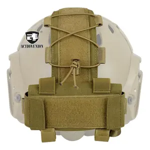 行动联盟战术头盔电池袋配重袋头盔电池包平衡重量袋带钩环
