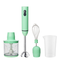 Mixeur plongeant multifonctionnel KitchenAid Professional à moteur CC, mixeur électrique portatif avec récipient en plastique pour usage domestique
