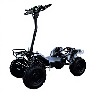 Scooter électrique tout-terrain léger, design pliable, 4000W, <span class=keywords><strong>quad</strong></span> électrique 4x4, scooter électrique avec batterie amovible - Product Image 2