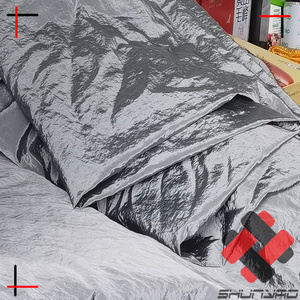Блестящая металлическая нейлоновая ткань для куртки - Product Image 3