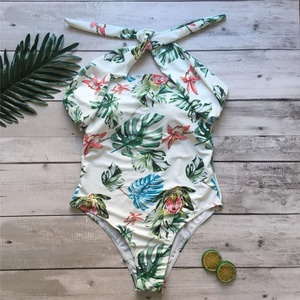 Traje de Baño de Dos Piezas de Alta Calidad con Estampado Digital de Secado Rápido, Cintura Alta y Logotipo Personalizado para Mujer - Product Image 3
