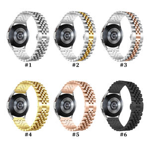 20mm bracelets de montre en acier inoxydable universel pour Samsung <span class=keywords><strong>Galaxy</strong></span> Watch5 Pro <span class=keywords><strong>Watch4</strong></span> <span class=keywords><strong>Classic</strong></span> 40mm 44mm 45mm <span class=keywords><strong>46mm</strong></span> - Product Image 6