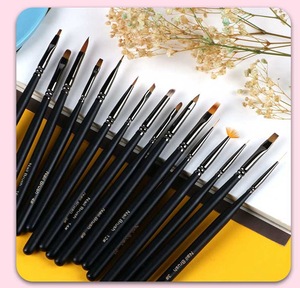 Nguồn Nhà Máy Nhật Bản Phong Cách Móng Tay Nghệ Thuật Bàn Chải Sơn & Lót Bàn Chải Gel Móng Tay Nghệ Thuật Bàn Chải - Product Image 5