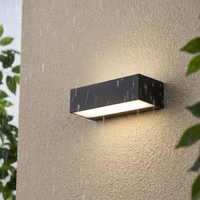 Lampe murale LED PW2006 8W, éclairage haut et bas, moderne, étanche IP65, montage en surface pour usage extérieur, véranda, balcon, porte, bâtiment