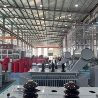Transformateur de puissance immergé dans l'huile triphasé 120 kV/110 kV 10 MVA à bobinage triple en cuivre S13 HONKIDA, fabrication OEM