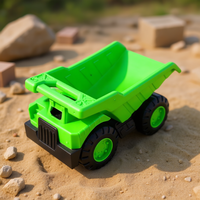 Camion à benne basculante en plastique pour enfants 195, jouet de construction à friction, pour bac à sable, emballé en BOPP