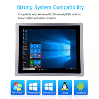 10.1 ''intégré industriel tout en un PC Intel Celeron processeur J1900 écran tactile FHD 1280*800 ordinateur industriel panneau PC