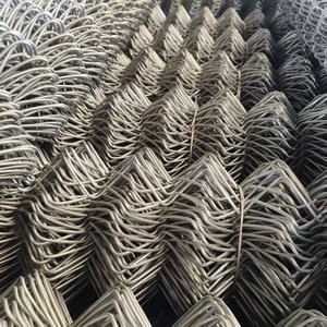Pagar Logam Taman Pengaman 6 Kaki Mudah Dirakit, Dapat Dibengkokkan & Dipotong untuk Perbatasan Rumah & Kebun, Kawat Jaring Rantai Galvanis - Product Image 4