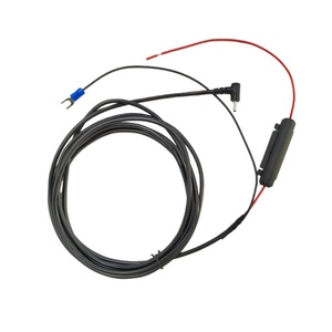 Cable Conector Divisor de Terminales Eléctricos de 20 AWG con Conector DC2.5 en Ángulo Recto a Terminales de Crimpado en Forma de U y Abiertos de 22 AWG - Product Image 4