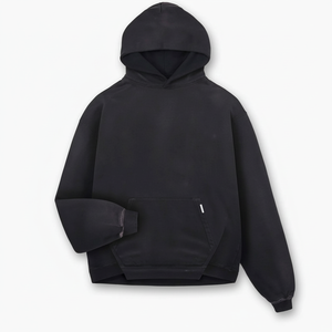 Personnalisé OEM Service Dernier Style Sweat à Capuche Femme Lavé à l'Acide Respirant Couleur Unie Teint pour Adultes Prix - Product Image 1