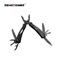 Vouwen 4Inch Rvs Kniptang Tang Survival Gereedschap Outdoor 8 In 1 Multifunctionele Tang Camping Pocket Gereedschap