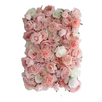 FW46-147 rose couleur 40x60cmfabric floral décors pour la décoration de fête