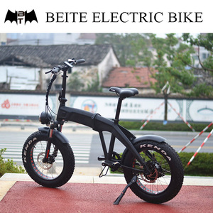Bicicleta eléctrica plegable de 48V y 500W, nuevo <span class=keywords><strong>modelo</strong></span>, batería oculta, neumático ancho, 2022 - Product Image 6