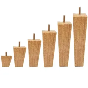 Bloc de Support de meubles en bois, Set carré, <span class=keywords><strong>pas</strong></span> <span class=keywords><strong>cher</strong></span>, ensemble de pieds modernes, pied d'armoire, lit, canapé - Product Image 1