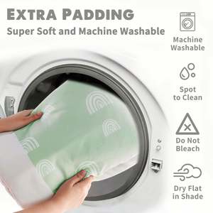 Tapis d'éveil pour bébé avec 6 jouets, tapis de jeu pour bébé, cadeaux essentiels pour bébé, jouets pour nourrissons - Product Image 4