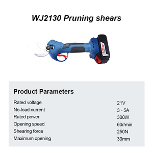 Tijeras de <span class=keywords><strong>Podar</strong></span> Eléctricas Inalámbricas Industriales, con Batería de Litio, Agarre Antideslizante y Alta Capacidad de Corte <span class=keywords><strong>para</strong></span> <span class=keywords><strong>Árboles</strong></span> de Jardín - Product Image 2