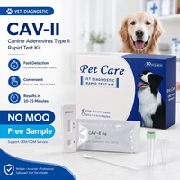Canine Coronavirus Antigeen Test Kit Canine CCV Ag Snelle Diagnostische Cassette voor Hondenziekte Screening Gratis Monster Fabriek