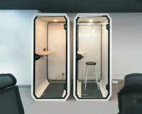 Cabine d'enregistrement insonorisée mobile, entrepôt silencieux, stockage personnalisé, studio d'enregistrement à domicile, salle de batterie, bureau en direct, bâtiment commercial