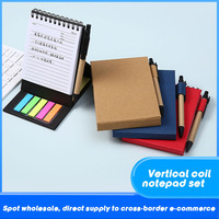 Spiralblock Mini-Notizbuch mit Individuellem Logo Notizblock mit Stift Loseblatt-Notizbuch Liniertes Notizbuch
