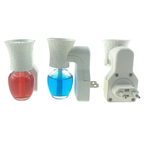 Electric Perfume Fragrance Aroma <strong>Plug</strong> in Warmer Air Freshener with US <strong>Plug</strong> and Euro <strong>Plug</strong> with <strong>Refill</strong> - Product Image 4