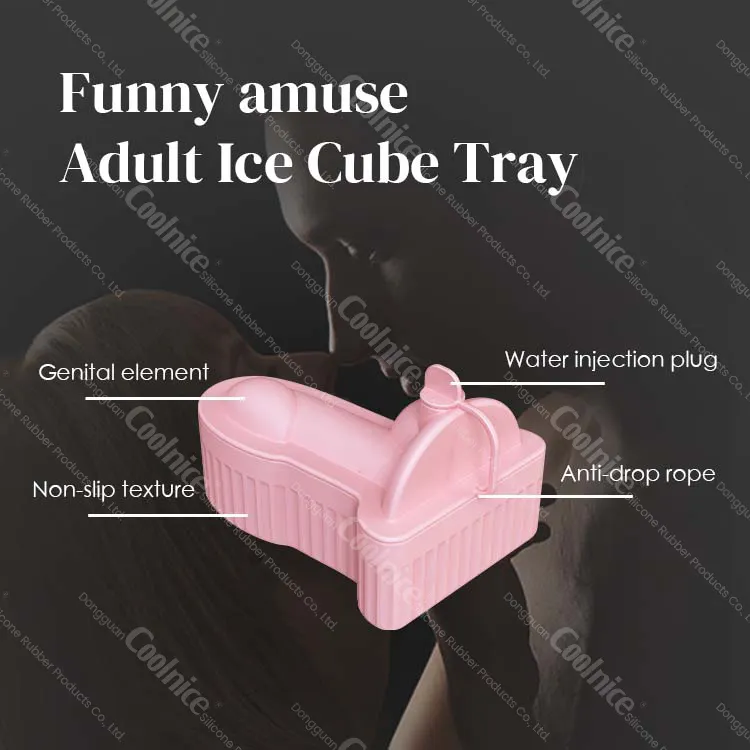 2023 New Arrival Party Funny Sex Adult Men Penis Shaped Silicone Ice Mold