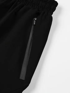 Dropshipping Pantalones cortos atléticos para hombres, secado rápido, transpirable, absorbe el sudor, estirable, poliéster 100%, estilo casual - Product Image 5