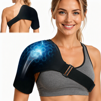 Manchon de compression en gel solide personnalisé, en Lycra souple, pour la récupération de la coiffe des rotateurs après chirurgie et les douleurs post-entraînement à l'épaule