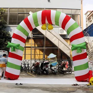 Etapa de actividad de modelo de arco de color inflable gigante, parque de fiesta, decoración de evento de apertura de centro comercial