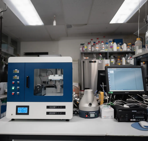 Équipement d'électrofilage automatisé BS-200, système de nanofibres de paillasse à double canal <span class=keywords><strong>XYZ</strong></span> Auto ±30kV pour la recherche <span class=keywords><strong>en</strong></span> laboratoire intelligent - Product Image 3