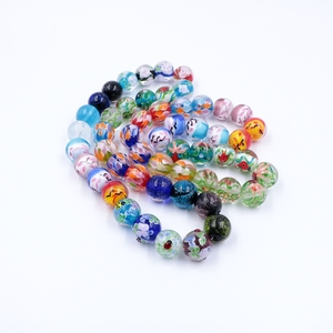 Su ordinazione Rotondi di Lampwork di <span class=keywords><strong>Murano</strong></span> Perle di Vetro Per Monili Che Fanno - Product Image 5