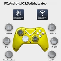 Nuevo Control Inalámbrico para Juegos X6 para PC y Android, con Material ABS, Vibración, Botones Traseros Macro