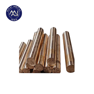 Barre ronde en <span class=keywords><strong>bronze</strong></span> d'étain allié au cuivre pour applications industrielles avec <span class=keywords><strong>CuSn12</strong></span>, CuSn10, CuSn8 pour la découpe - Product Image 1